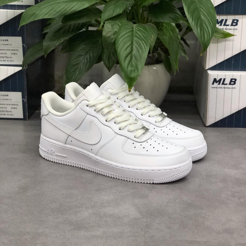 Giày nike airforce 1 all white , giày sneaker thể thao af1 chính hãng full box phụ kiện