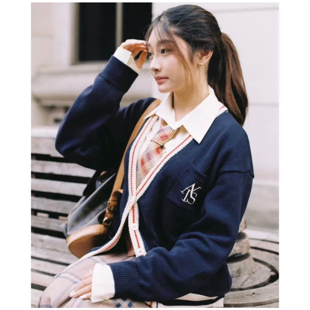 Áo Khoác 𝐊𝐍𝐈𝐓 𝐂𝐎𝐓𝐓𝐎𝐍 𝐂𝐀𝐑𝐃𝐈𝐆𝐀𝐍 Form Rộng Unisex