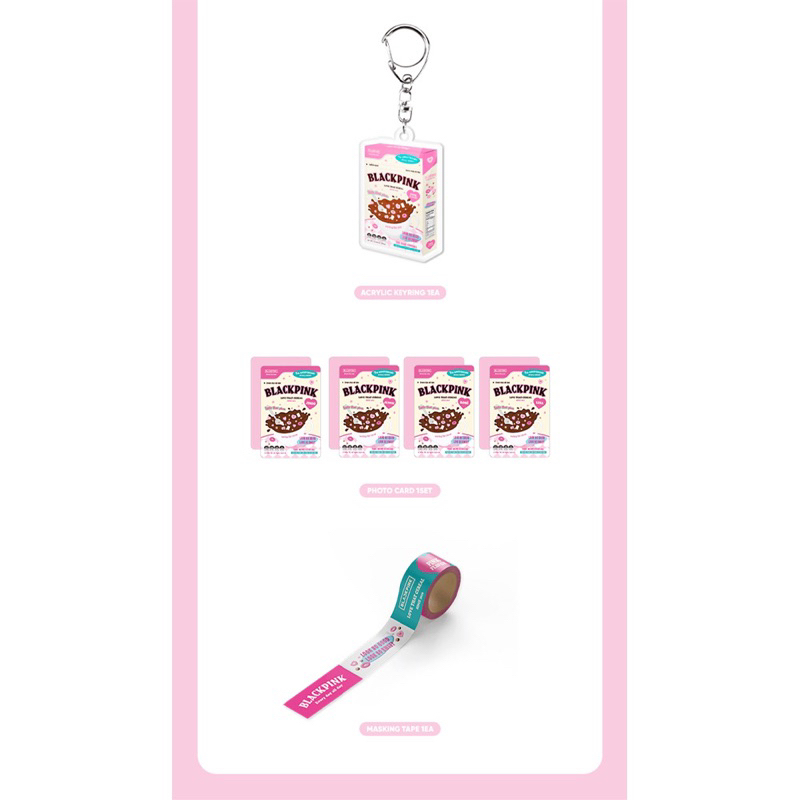 BLACKPINK 2023 Debut Anniversary Cereal Deco Kit