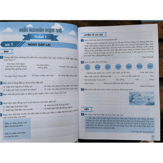 Sách - Combo Vở thực hành Tiếng Việt 4 (tập 1 + tập 2)