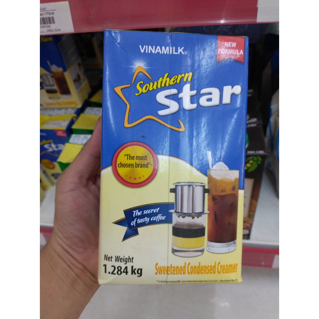 Sữa NGÔI SAO PHƯƠNG NAM XANH LÁ/ XANH DƯƠNG/ THỌ ĐỎ - HỘP GIẤY 1284G