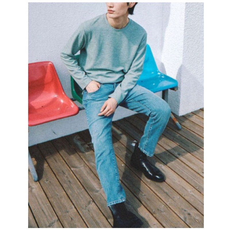 Áo sweatshirt polha-m xuất Hàn, áo dài tay thu đông nam xuất Hàn