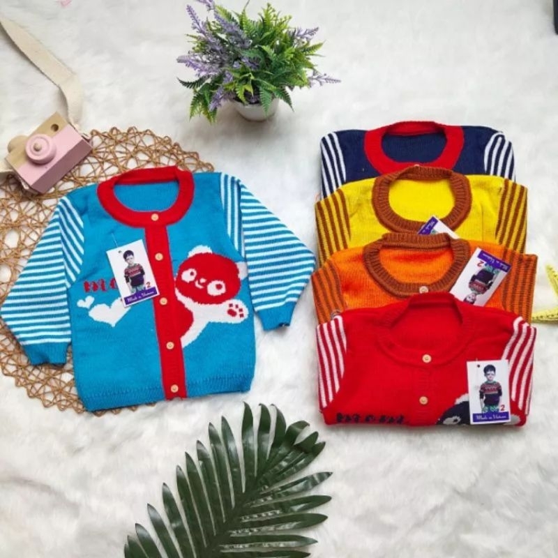 Áo Len Sơ Sinh Loại Đẹp Cho Bé Trai, Bé Gái Nhiều Mẫu 3-9KG