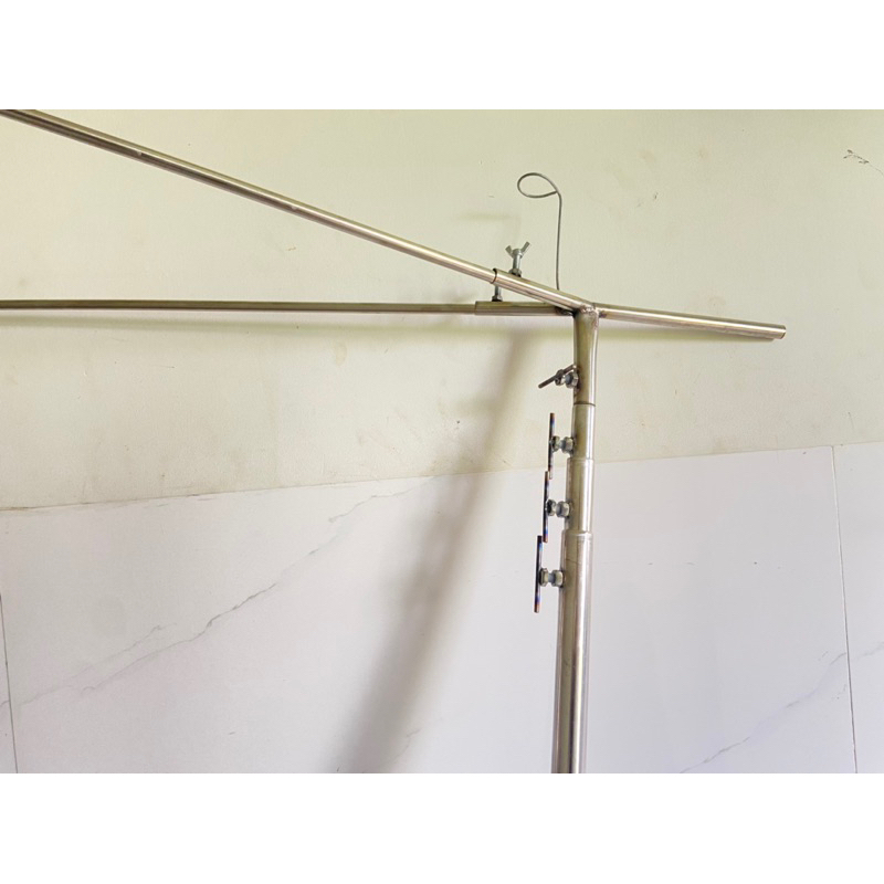 Bộ sào bẫy chim sẻ inox dày 5met