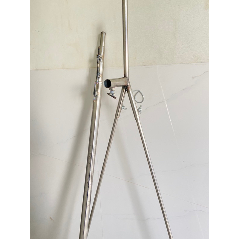 Bộ sào bẫy chim sẻ inox dày 5met