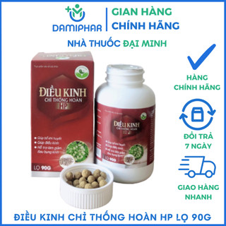 Điều kinh chỉ thống hp - giảm đau bụng kinh, kinh nguyệt không đều