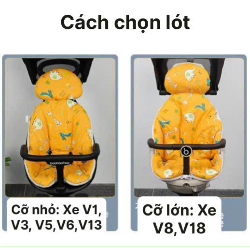 LB47-Lót bông cho dòng xe V1,3,5,6,8,13,18