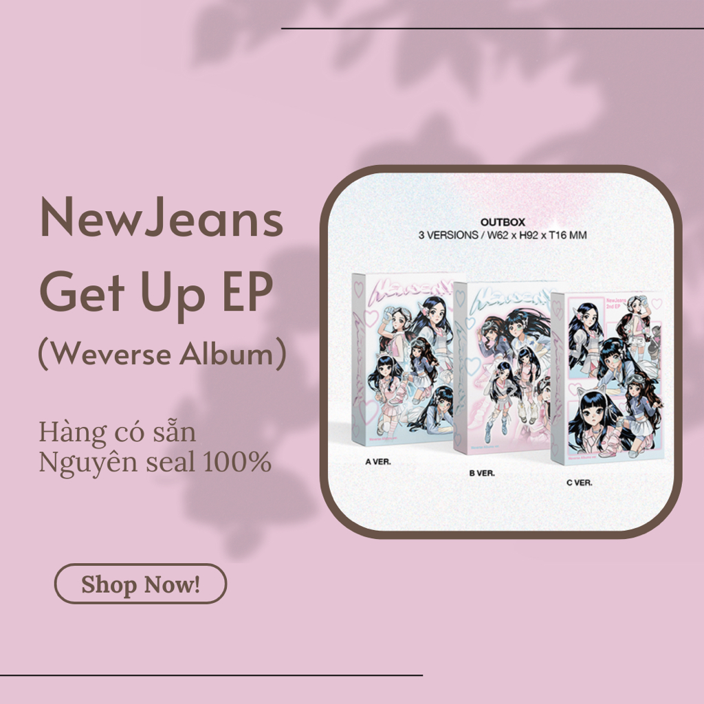 Bộ album NewJeans - Get Up