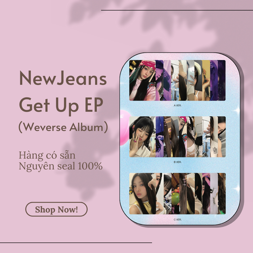 Bộ album NewJeans - Get Up