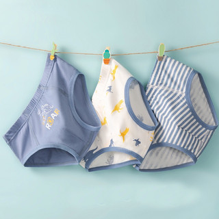 Combo 3 quần xì bé trai, quần lót trẻ em nam cotton mềm mát cho bé từ 12-45kg The Sun Kids