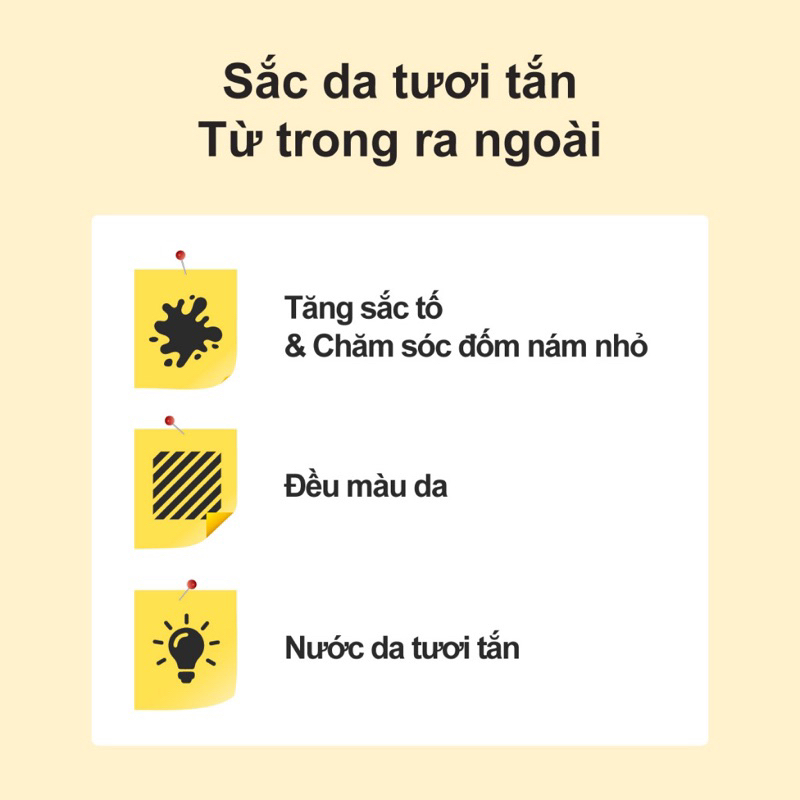 Tinh chất serum trắng da dưỡng sáng, mờ thâm nám, mụn Vitamin No.5+