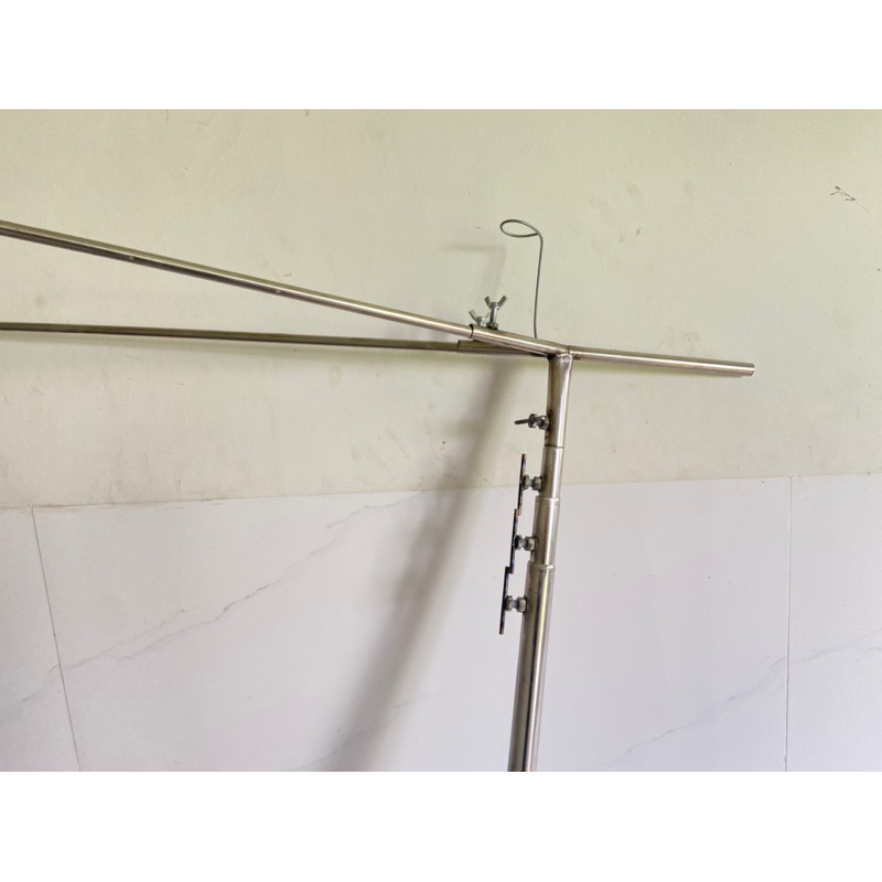Bộ sào bẫy chim sẻ inox dày 5met