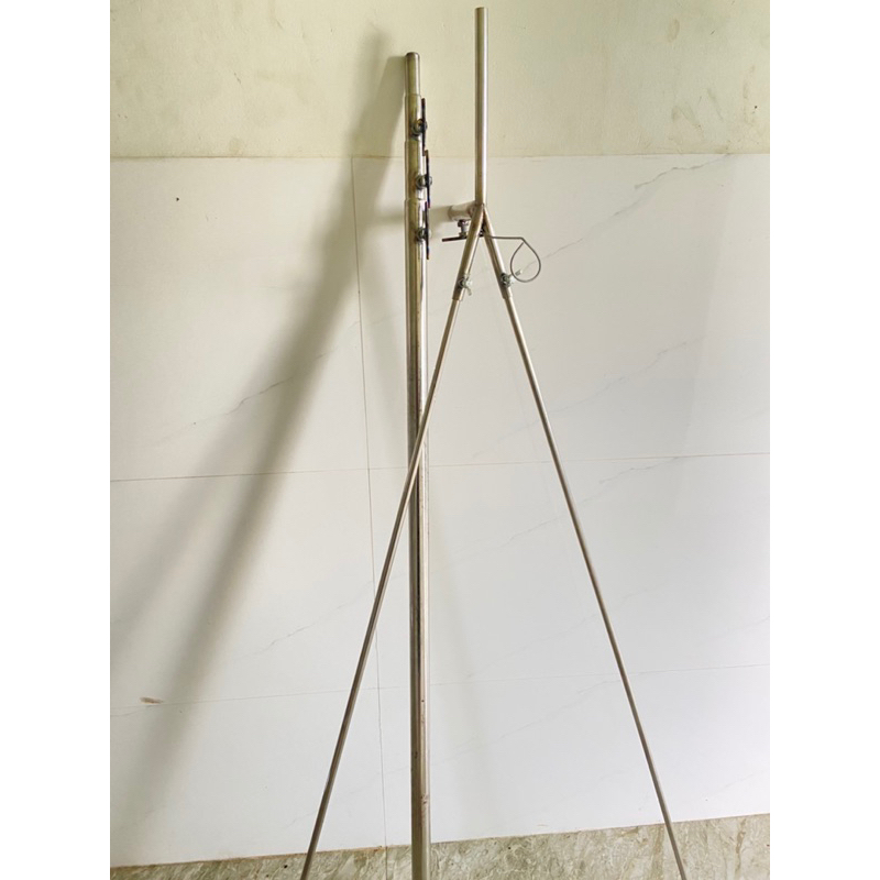 Bộ sào bẫy chim sẻ inox dày 5met