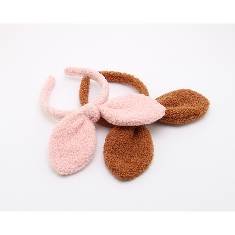 CC13 Băng đô cài nơ tai thỏ xinh xinh Cài cứng 5 cục bông siêu xinh siêu lạ