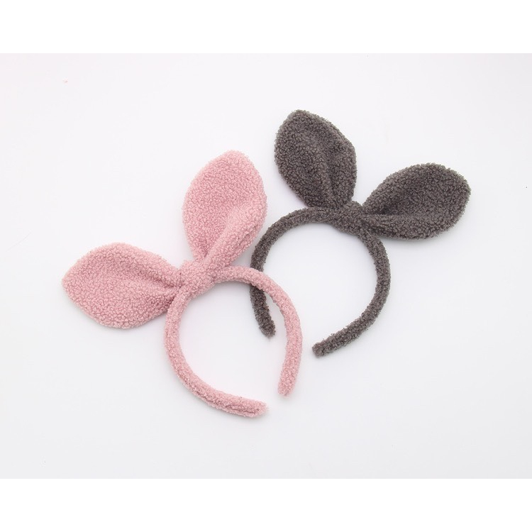 CC13 Băng đô cài nơ tai thỏ xinh xinh Cài cứng 5 cục bông siêu xinh siêu lạ