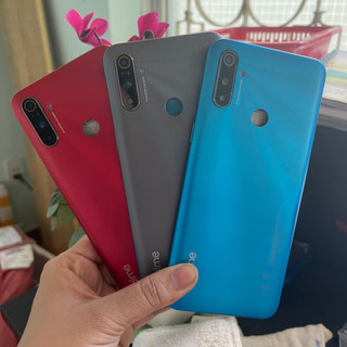 Bộ vỏ realme C3 Cả khay sim -zin mới