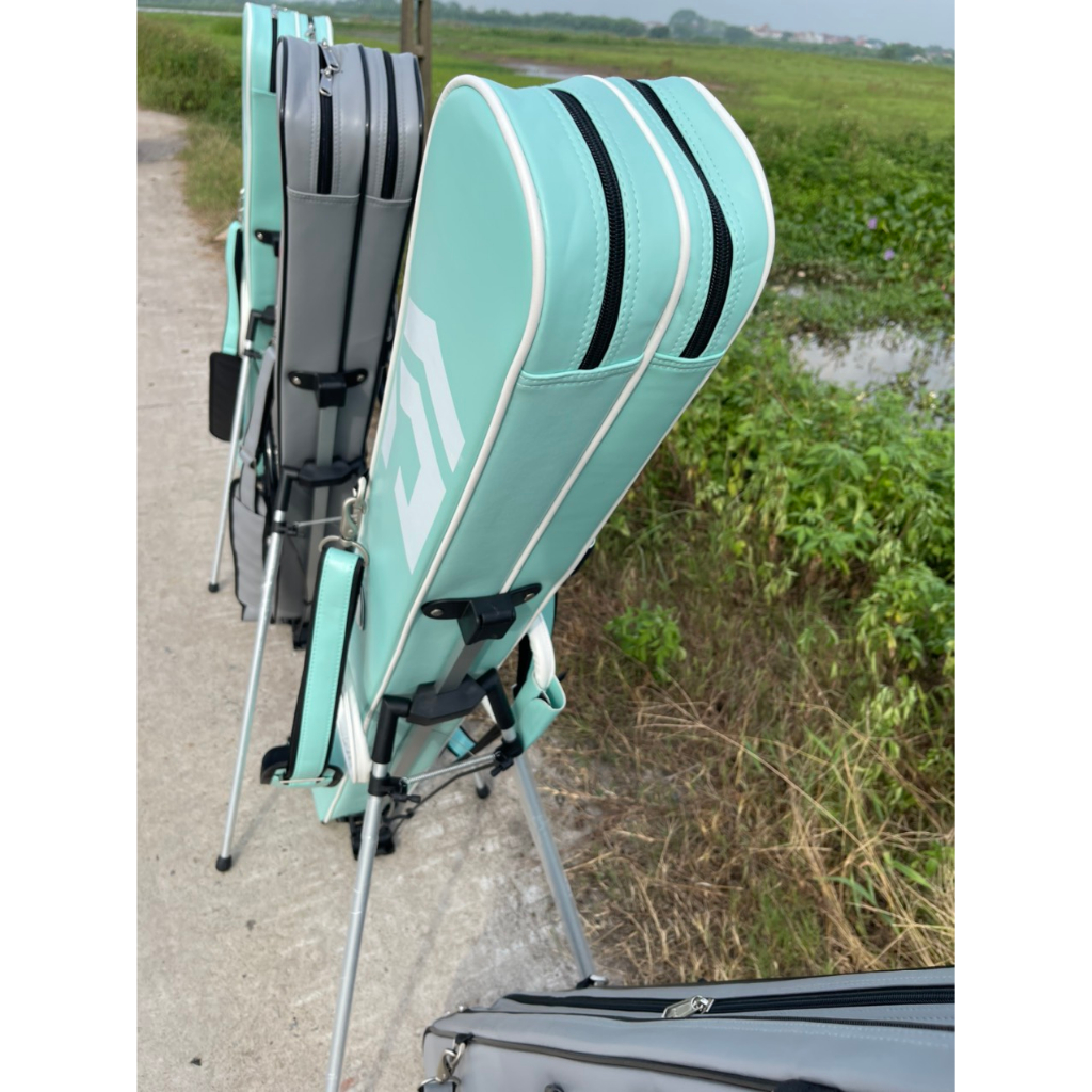 Bao đựng cần câu cao cấp 128cm x14 x15 cm da PU 2 màu