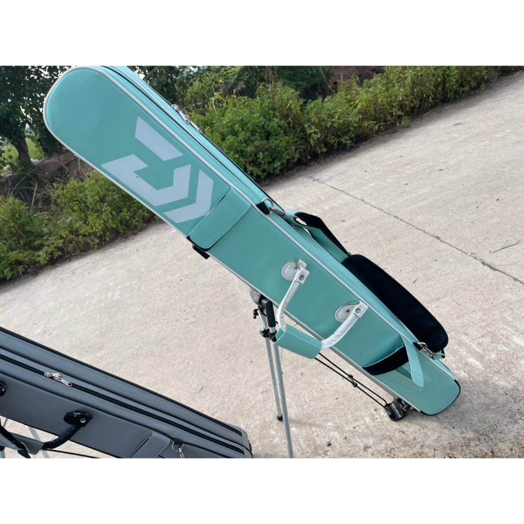 Bao đựng cần câu cao cấp 128cm x14 x15 cm da PU 2 màu