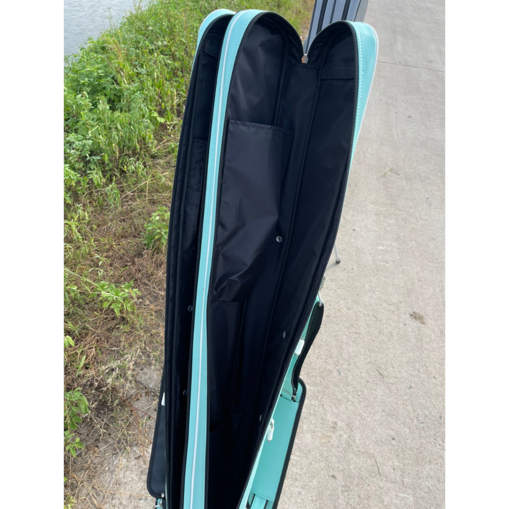 Bao đựng cần câu cao cấp 128cm x14 x15 cm da PU 2 màu