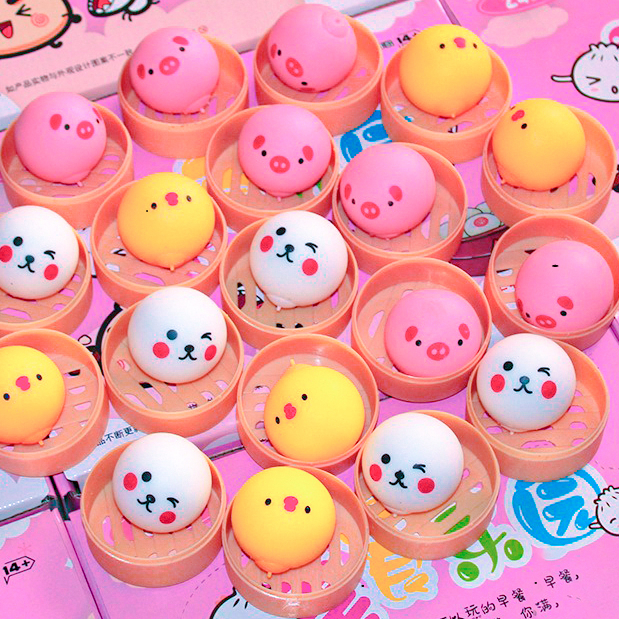 ⚡ BÁNH BAO ⚡ Đồ chơi xả stress- squishy mini mochi-squishy mochi-squishy giảm stress-mềm dẻo,giải tỏ
