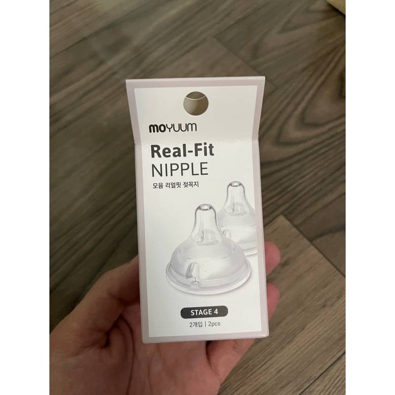 Núm ti Moyuum Núm bình sữa Moyuum Hàn Quốc/ núm moyuum size 2/3/4 lắp được bình grosmimi,bebepick