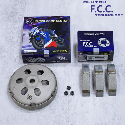 Combo bộ nồi sau FCC-BANDO xe Air Blade 125/150, Lead125, PCX125, SHmode, Vario125/150, Click125/150