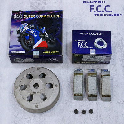 Combo bộ nồi sau FCC-BANDO xe Vision Fi (K44) (2014-2019)