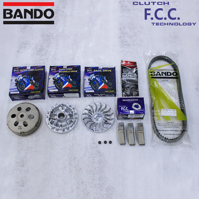 Trọn bộ nồi trước sau FCC-BANDO xe SHVN 125/150 (2013-2019)