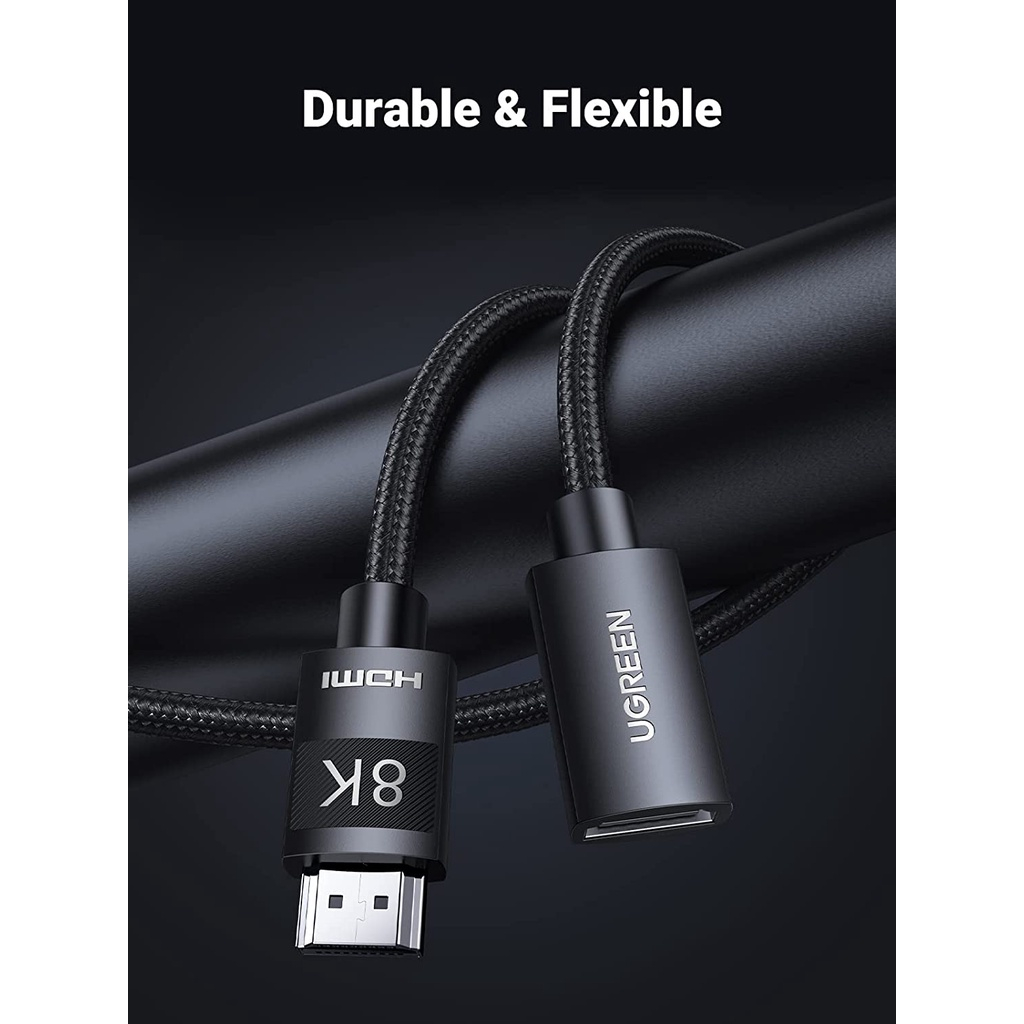 Cáp nối dài HDMI 2.1 8K UGREEN HD151 - Sản phẩm chính hãng