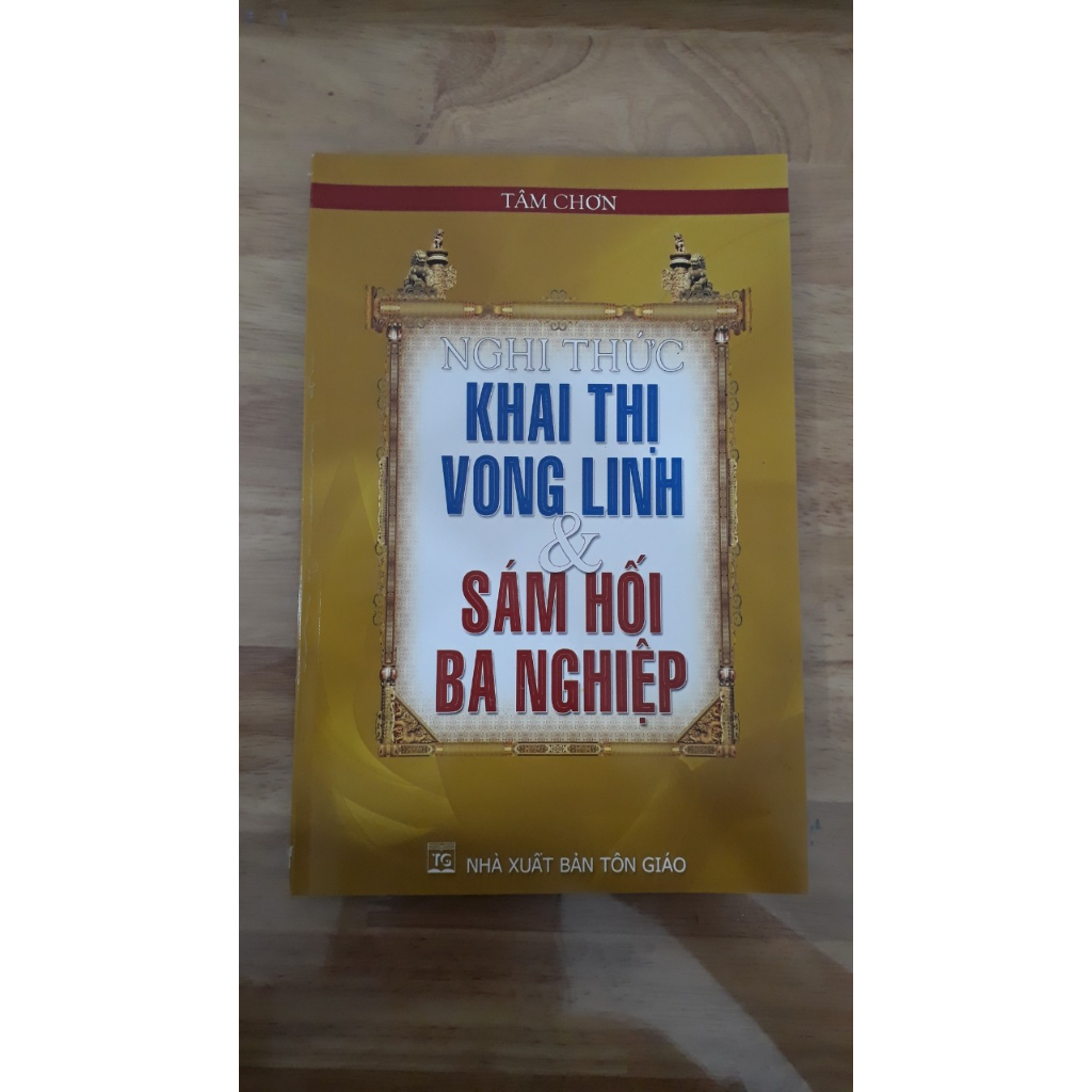 Sách - Nghi Thức Khai Thị Vong Linh và Sám Hối Ba Nghiệp