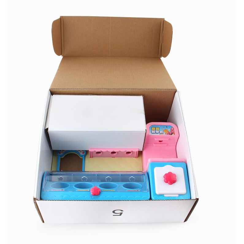 Đồ chơi máy bán kem có đèn với đất nặn nhiều màu kèm sẵn nhiều phụ kiện làm kem hình dáng dễ thương cho bé trai gái