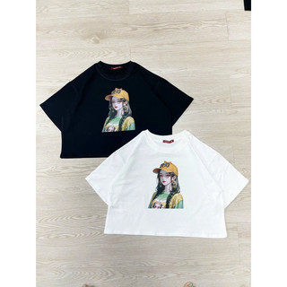 ẢNH THẬT ÁO CROPTOP PHOM RỘNG BÁN ÁO XANH