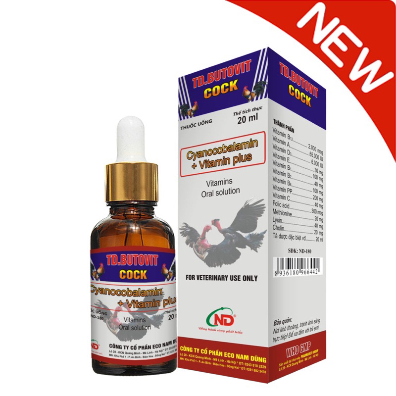 TD. Butovit - Tăng lực, tăng bo, tăng lì
