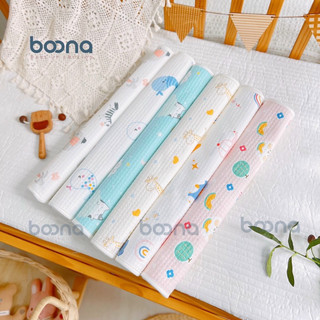 Tấm Lót Chống Thấm BOONA Bề Mặt Organic Siêu Mềm Mịn Và Thoáng Khí Lót Chống Thấm size 50X70CM