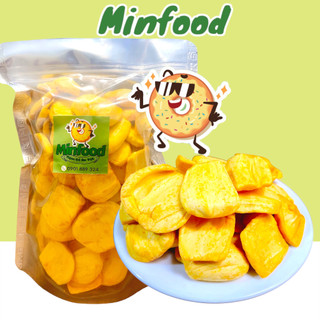 Mít sấy nguyên cánh giòn ngọt minfood mít sấy loại a xuất khẩu 250gr