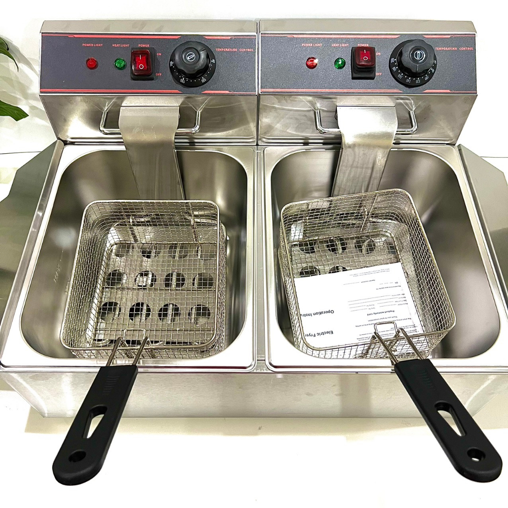Bếp chiên nhúng điện đôi Eton Zl2 - Mãu mới 2023