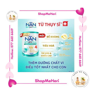 Sữa bột nan optipro plus 4 850g/1.5kg
