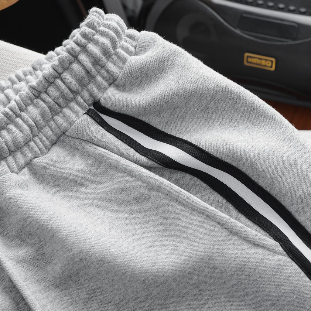 Short nỉ da cua viền sọc nhiều màu thời trang bigsize nam cỡ đại 140kg