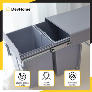Thùng rác thông minh kitchen dung lượng 20l - hàng chính hãng