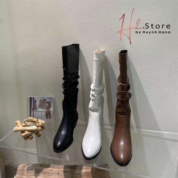 BOOT CAO DA NHÚNG 3P MIJI002-8 - A6579