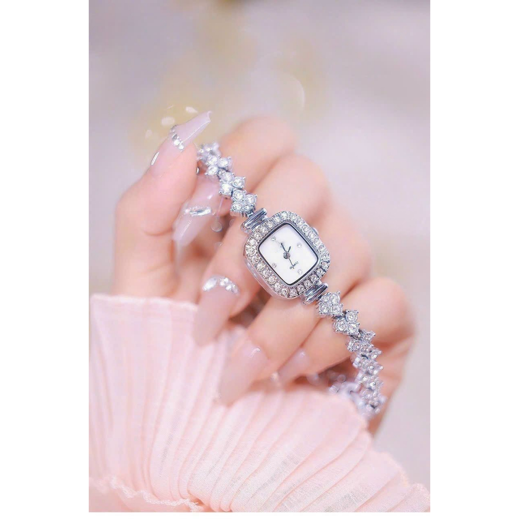 Đồng hồ nam nữ dây kim loại TB300 chống nước bảo hành