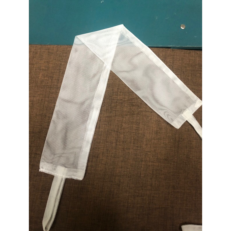 Dây cột rèm chất liệu ren trắng vintage, phụ kiện trang trí rèm cửa Quý Nhân