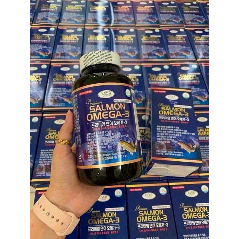 OMEGA 3  DẦU CÁ HỒI HÀN QUỐC