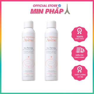 Xịt Khoáng Avene Thermal Spring Water Spray Cấp Ẩm, Làm Dịu Da, Chống Lão Hóa Da 300ml Từ Min Pháp
