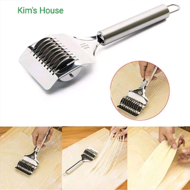 Dụng Cụ Cây Lăn Cắt Bột Làm Mì Tiện Dụng Cho Nhà Bếp