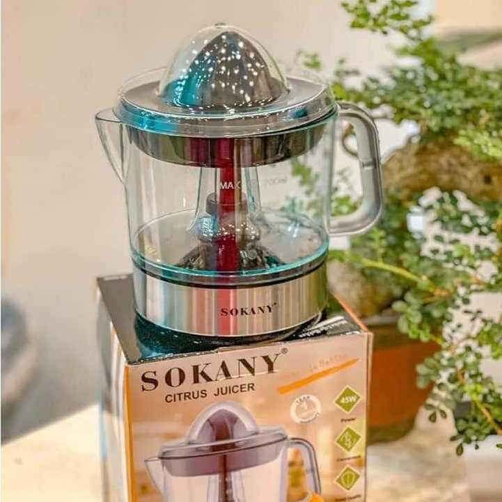 Máy vắt cam tự động SOKANY JE-6230 dùng điện dung tích 700ml