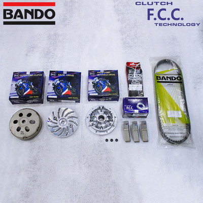 Trọn bộ nồi trước sau FCC-BANDO xe SHVN 125/150 (2020)