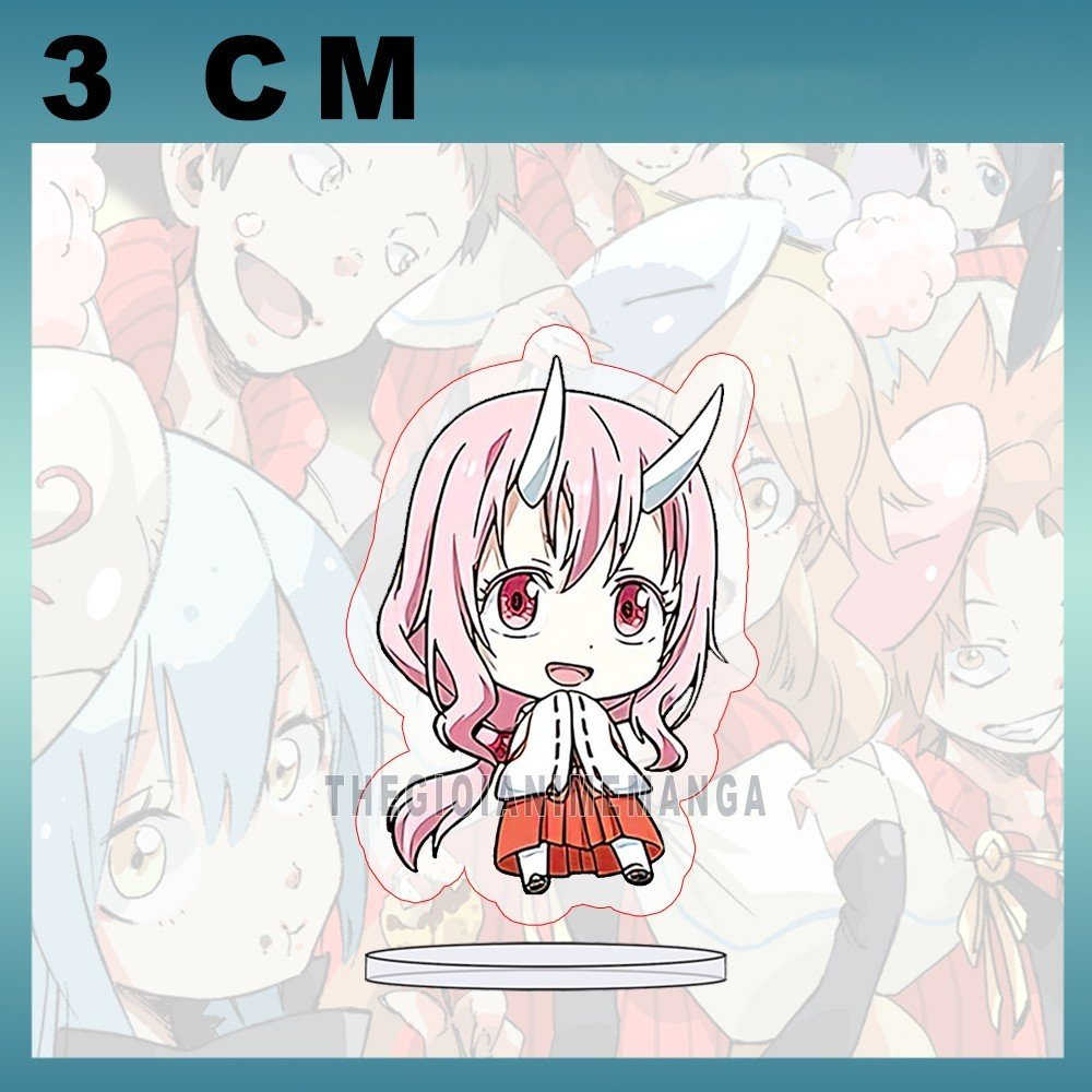 Mô hình Standee mini Chuyển Sinh Thành Slime Tensei Shitara Slime Datta Ken anime chibi mica