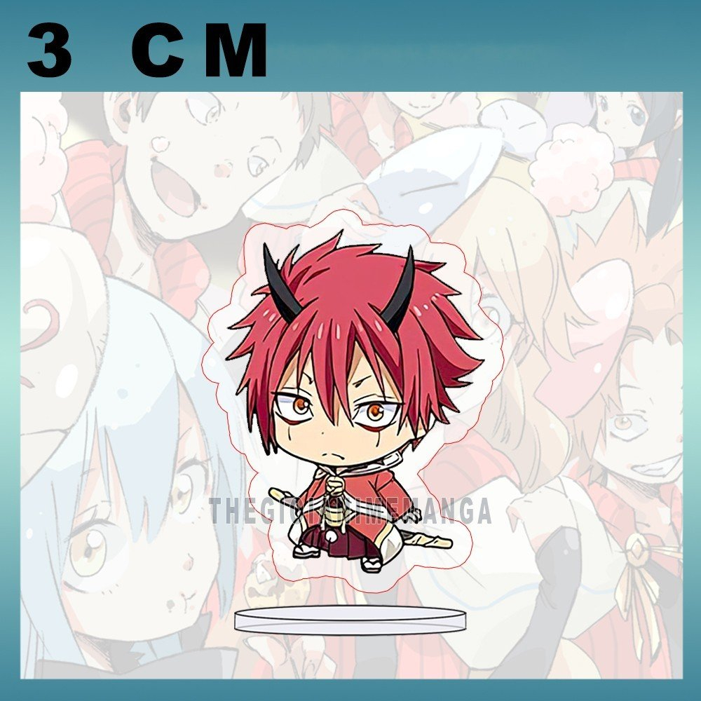 Mô hình Standee mini Chuyển Sinh Thành Slime Tensei Shitara Slime Datta Ken anime chibi mica