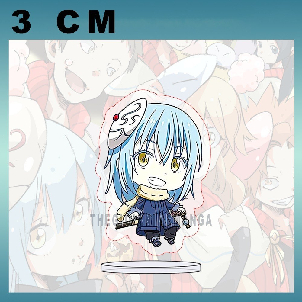 Mô hình Standee mini Chuyển Sinh Thành Slime Tensei Shitara Slime Datta Ken anime chibi mica
